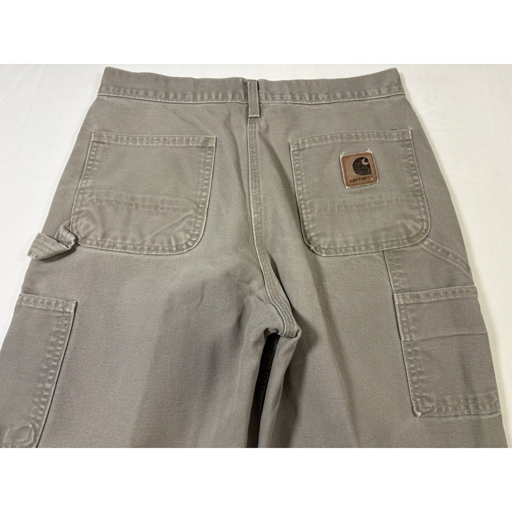 Vintage Carhartt B11 Desert Khaki Carpenter Work Pants 30 x 32 USA Made 0205 - Picture 13 of 15